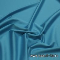Хлопок костюмный (о) бирюзовый - итальянские ткани Тессутидея арт. 01-7205