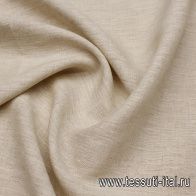 Лен (о) светло-бежевый - итальянские ткани Тессутидея арт. 16-0950
