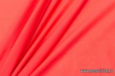 Батист (о) красный - итальянские ткани Тессутидея арт. 01-5012