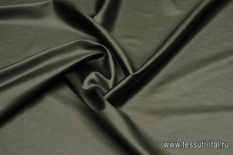 Плащевая (о) темное хаки - итальянские ткани Тессутидея арт. 11-0444