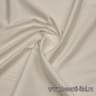Хлопок стрейч костюмный (о) белый - итальянские ткани Тессутидея арт. 01-7418