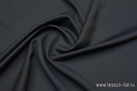Костюмная (о) сине-коричневая - итальянские ткани Тессутидея арт. 05-4674