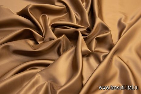 Подкладочная (о) светло-коричневая - итальянские ткани Тессутидея арт. 08-0984