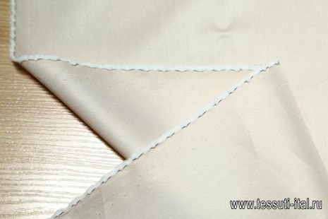 Плательная стрейч (о) светло-бежевая - итальянские ткани Тессутидея арт. 03-4388