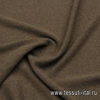 Трикотаж кашемир (о) коричневый - итальянские ткани Тессутидея арт. 15-1126