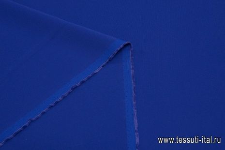 Плательная стрейч (о) синяя - итальянские ткани Тессутидея арт. 04-1401