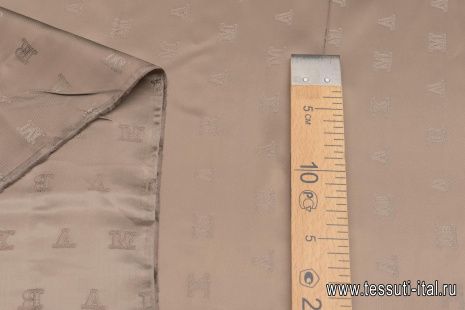 Подкладочная (о) светло-коричневая - итальянские ткани Тессутидея арт. 08-1275