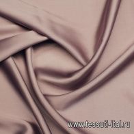 Шелк атлас стрейч (о) светло-фиолетовый - итальянские ткани Тессутидея арт. 10-3768