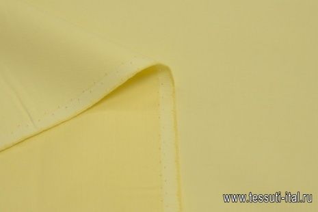 Хлопок костюмный (о) светло-желтый - итальянские ткани Тессутидея арт. 01-6617