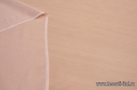 Шифон крэш (о) персиковый в стиле Etro - итальянские ткани Тессутидея арт. 10-0567