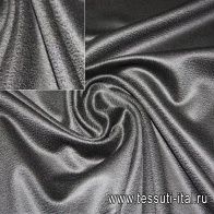 Пальтовый кашемир (о) черный - итальянские ткани Тессутидея арт. 09-0831