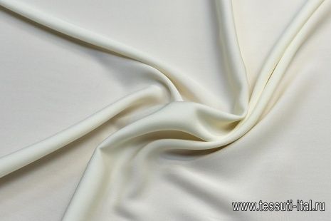 Шелк кади (о) айвори - итальянские ткани Тессутидея арт. 02-8773