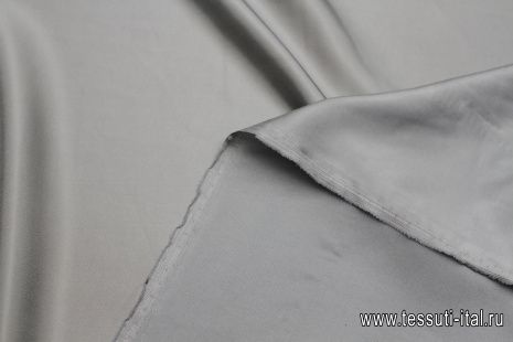 Подкладочная стрейч (о) серая - итальянские ткани Тессутидея арт. 07-1460