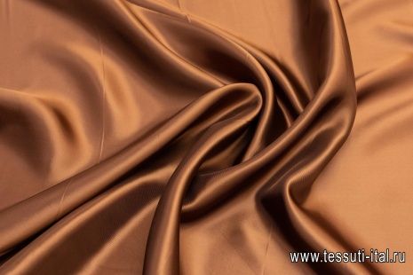 Подкладочная (о) коричневая - итальянские ткани Тессутидея арт. 08-0938