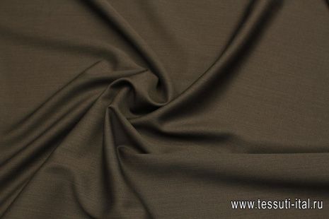 Костюмная (о) темно-коричневая - итальянские ткани Тессутидея арт. 05-4671