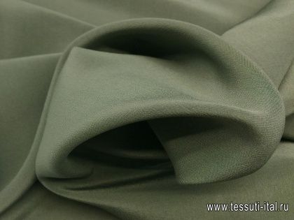 Крепдешин (о) серый - итальянские ткани Тессутидея арт. 02-7650