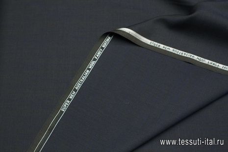 Костюмная (о) сине-коричневая - итальянские ткани Тессутидея арт. 05-4674