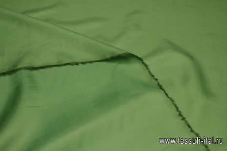 Подкладочная вискоза (о) зеленая - итальянские ткани Тессутидея арт. 08-1371