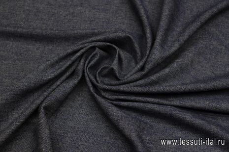 Джинса стрейч (о) синяя - итальянские ткани Тессутидея арт. 01-7318