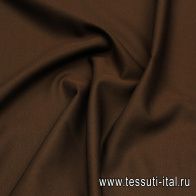 Костюмная (о) темно-коричневая - итальянские ткани Тессутидея арт. 05-4615