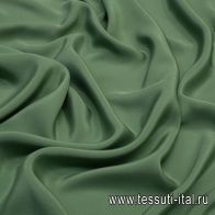 Шелк кади (о) светло-зеленый - итальянские ткани Тессутидея арт. 10-0678