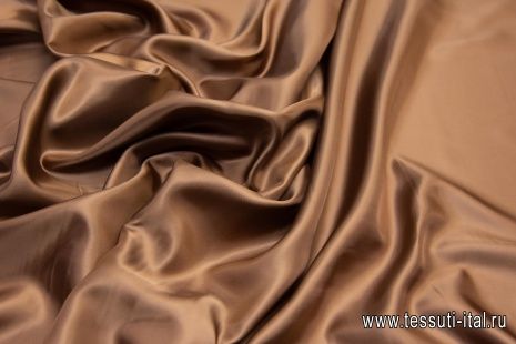 Подкладочная (о) коричневая - итальянские ткани Тессутидея арт. 08-0976