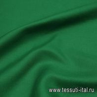 Лен двухслойный (о) зеленый - итальянские ткани Тессутидея арт. 16-0870