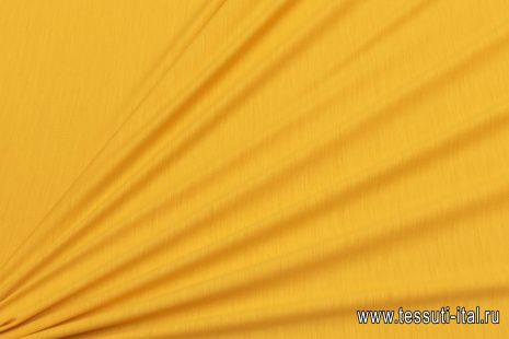 Трикотаж шерсть (о) желтый - итальянские ткани Тессутидея арт. 15-1058