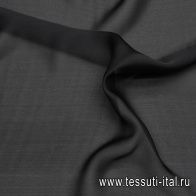 Шифон (о) черный - итальянские ткани Тессутидея арт. 10-3603