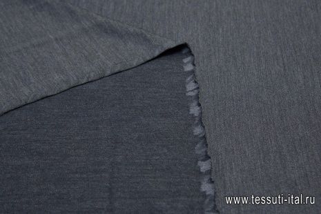 Трикотаж (о) темно-серый - итальянские ткани Тессутидея арт. 13-1494