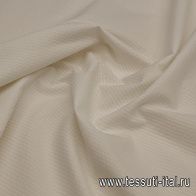Хлопок костюмный (о) белая фактурная полоска - итальянские ткани Тессутидея арт. 01-7303
