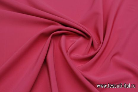Шелк кади дабл (о) розовый/светло-серый - итальянские ткани Тессутидея арт. 10-3567
