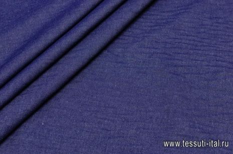 Лен сорочечный (о) деним  - итальянские ткани Тессутидея арт. 16-0485