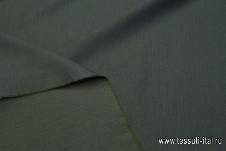 Джерси (о) темно-зеленое - итальянские ткани Тессутидея арт. 13-1592