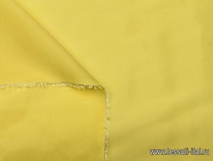 Подкладочная стрейч (о) ярко-желтая - итальянские ткани Тессутидея арт. 08-1350