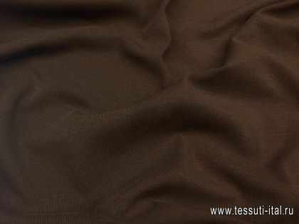 Трикотаж (о) кофейный - итальянские ткани Тессутидея арт. 12-0728