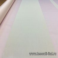 Органза полоска (о) бежево-розовая - итальянские ткани Тессутидея арт. 03-4549