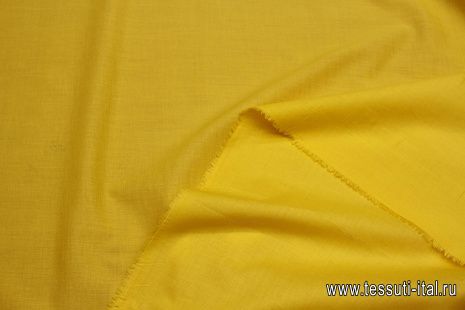 Батист (о) ярко-желтый - итальянские ткани Тессутидея арт. 01-7429