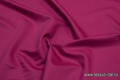 Плательная шерсть супер (о) Leitmotiv бордовая - итальянские ткани Тессутидея арт. 17-0587