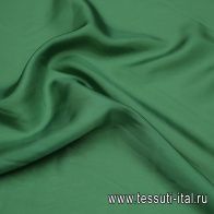 Подкладочная вискоза (о) зеленая - итальянские ткани Тессутидея арт. 08-1378