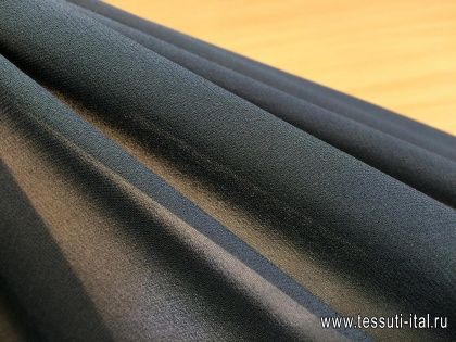 Крепжоржет (о) серый - итальянские ткани Тессутидея арт. 02-7702
