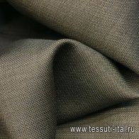 Костюмная (о) серо-сине-коричневая меланж в стиле Luigi Botto - итальянские ткани Тессутидея арт. 05-2775