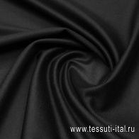 Пальтовая (о) черная - итальянские ткани Тессутидея арт. 09-2077