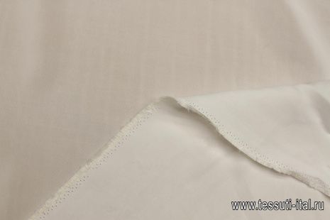 Органза шелк+вискоза (о) айвори - итальянские ткани Тессутидея арт. 10-3764