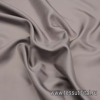Подкладочная вискоза твил (о) серая - итальянские ткани Тессутидея арт. 08-1392