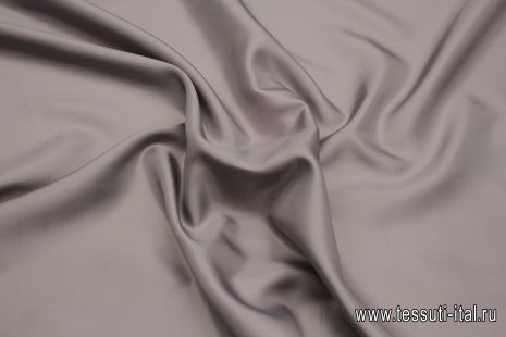 Подкладочная вискоза твил (о) серая - итальянские ткани Тессутидея арт. 08-1392