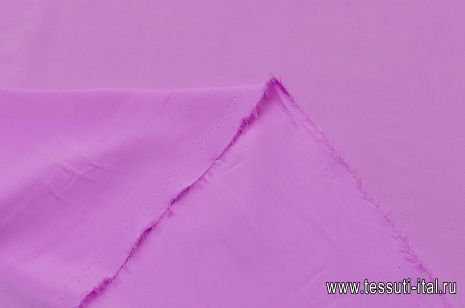 Крепдешин (о) сиренево-розовый - итальянские ткани Тессутидея арт. 03-5779