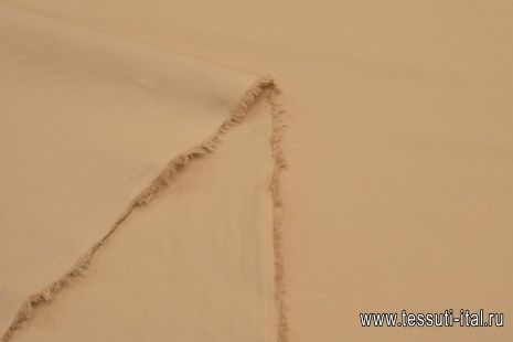 Сорочечная стрейч (о) бежевая - итальянские ткани Тессутидея арт. 01-6800