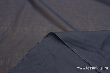 Батист (о) темно-синий - итальянские ткани Тессутидея арт. 01-7459