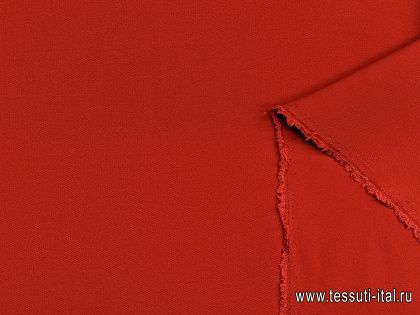 Шелк кади (о) кирпичный - итальянские ткани Тессутидея арт. 10-3074
